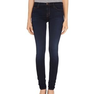 J Brand atlantis 8112 dark mid rail skinny jeans